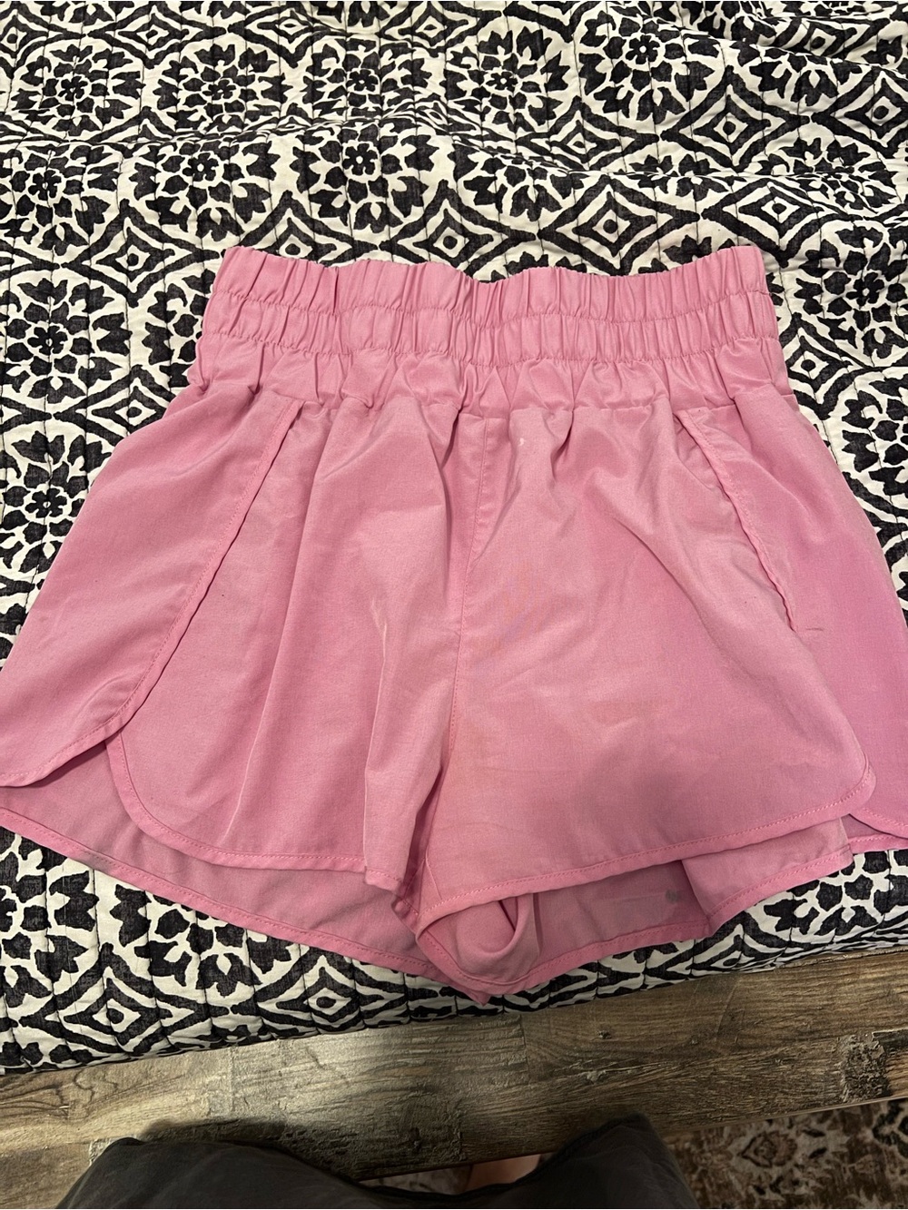 New in Pink Women's Elastic-Waist Shorts